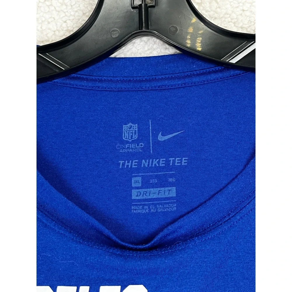 Los Angeles Rams‎ Dri-FIT Nike T-Shirt Mens 2XL Blue Sportswear Football